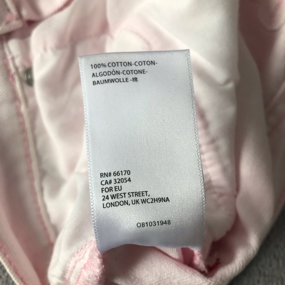 UO BDG Soft Pink Wide Leg High Waisted Puddle Jeans - Picture 11 of 11